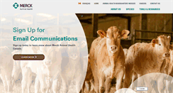 Desktop Screenshot of merck-animal-health.ca